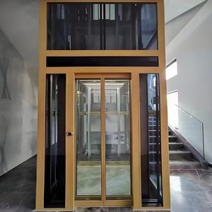 Домашний лифт для 2-6 этажей, грузоподъемность 400 кг, тяговый, пассажирский, для виллы, малый лифт на 2 человека - Product Image 2