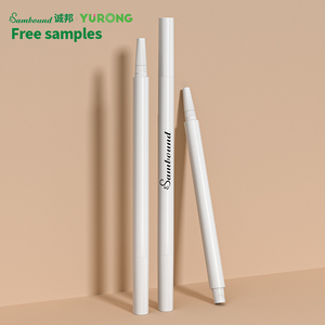 Marque privée personnalisée crayon à sourcils mince avec brosse vide carré en plastique capacité 6ml conteneur pour rouge à lèvres emballage cosmétiques - Product Image 2