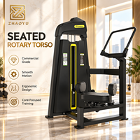 Appareil de musculation commercial pour abdominaux et taille, machine rotative pour exercices de renforcement du tronc et des muscles abdominaux, idéal pour la musculation et le fitness en salle de sport.