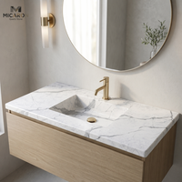 Dalle de quartz blanc Statuario poli sans silice, 20 mm, format Jumbo, pierre technique pour plateaux de table de salle à manger de palais