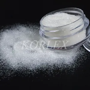 Neuer ultra feiner Nail Art Glitter Dust Bio abbaubarer Glitter für Nail Dipping Powder