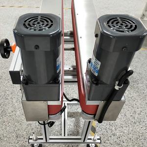 Parfüm şampuan şişesi sıkma konveyör kemer maç tarih yazıcı mürekkebi ekipmanları/kemer ile <span class=keywords><strong>Motor</strong></span> ayarlanabilir hız - Product Image 6