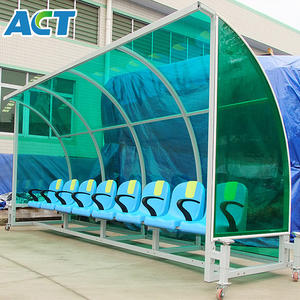 Banc de Reserves Portable Économique en Métal pour 4 Joueurs, Design Français, Garantie 1 An, Idéal pour Arbitres et Entraîneurs - Product Image 2