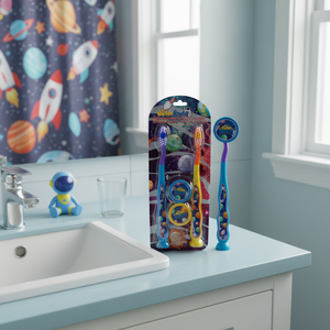 Spazzolino da Denti Oral Fusion per Bambini, Confezione da 4, Setole in Nylon, Uso Domestico, 24 Pezzi/Cartone - Product Image 6