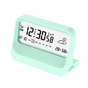 Zhongnaier Venda Quente <span class=keywords><strong>LCD</strong></span> Despertador Digital Alta Qualidade Personalizado Multifuncional Home Office Desk Relógio Temperatura <span class=keywords><strong>Display</strong></span> - Product Image 1