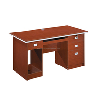 Bureau à tiroirs contemporain personnalisable Mobilier simple moderne MFC pour la maison ou le bureau avec fonction tournante