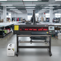 Plotter de Corte y Grabado Láser de CO2 Automático de Alta Velocidad, Cortador de Vinilo de 50W con Área de Ploteo A0 para Transferencia Térmica en Prendas