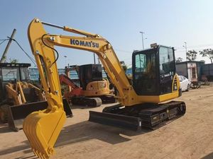 Machine d'excavateur japonais d'occasion excavateur komatsu pc56 d'occasion komatsu PC56 en stock excavateur d'origine Komatsu PC55 d'occasion - Product Image 2