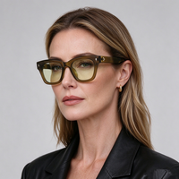 Lunettes de soleil carrées pour hommes et femmes, protection UV400, lunettes de soleil tendance, lunettes vintage rétro personnalisées avec logo