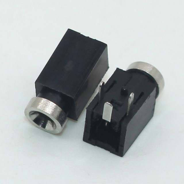 JC-PJ-210 2.5mm Headphone Jack PJ-210 3/4Pin DIP PCB Female Audio Phone 4/5MM DC Jack Connector