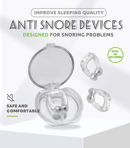 OEM Hautfreundlicher Magnetischer Silikon-Nasenclip Anti-Schnarch Leichtgewichtiger Anti-Schnarch-Nasenclip für Nachtschlaf-Hilfsmittel - Product Image 2
