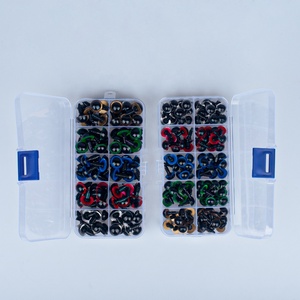 DIY 100 cinq couleurs en plastique coloré <span class=keywords><strong>sécurité</strong></span> oeil jouet poupée artisanat ours en peluche jouet en peluche faisant animal <span class=keywords><strong>Amigurumi</strong></span> accessoires - Product Image 3