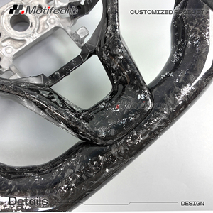 Volante personalizado de fibra de carbono plateada con actualización interior LED para Honda Accord Odyssey de 10ª generación 2018-2024 - Product Image 5