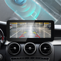 Nuevo sistema multimedia inalámbrico para automóvil con Android AUTO y CarPlay, pantalla de 12.3 pulgadas para Mercedes Benz Clase C GLC W205 S205 X253, reproductores de video para automóvil