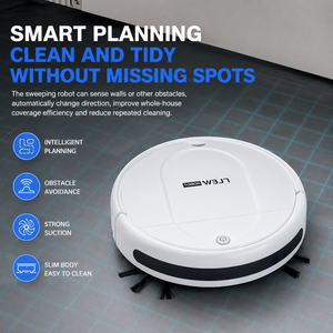 Robot Aspirador Inteligente 3 en 1, Barredora, Mopa y Aspiradora Automática para Limpieza de Pisos en el Hogar - Product Image 2