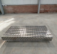 Station de soudage industrielle robuste en acier Q355 avec surface nitrurée au plasma, capacité de 500 kg, sans besoin d'électricité