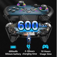 Contrôleur de jeu de manette de jeu sans fil à détection de mouvement de vibration Offre Spéciale pour Switch Pro/ Lite/PC