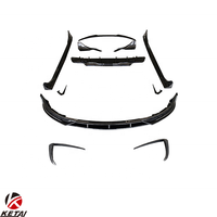 Kit carrosserie tuning FAST Style pour Tesla Model 3 2018 et plus : Lame avant, diffuseur arrière, jupes latérales, aérateurs et spoiler
