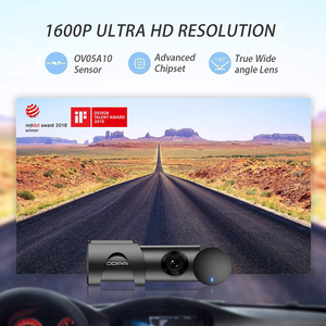 Ddpai Mini 3 3in Een Dual <span class=keywords><strong>Anti</strong></span> Diefstal 1600P 3K 32Gb 360 Graden Auto Wifi Gps Achteraanzicht Ultra Ddpai Dashcam
