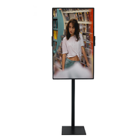 Écran vertical électronique LCD de 21,5 pouces pour affichage publicitaire dans les centres commerciaux, signalisation de guidage et d'accueil pour les magasins et les restaurants