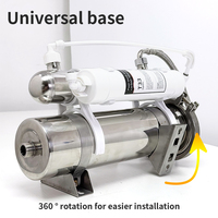 Purificateur d'eau électrique UV à ultrafiltration en 3 étapes, filtre en acier inoxydable pour évier, utilisation extérieure, traitement de l'eau potable