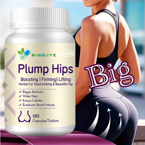 ยาเม็ดยกกระชับก้นสมุนไพรธรรมชาติแบบ OEM แบรนด์ส่วนตัว ช่วยเสริมส่วนเว้าส่วนโค้งและรูปร่างสะโพกสำหรับผู้หญิง - Product Image 5