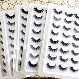 Faux cils en vison synthétique végétaliens, cils artificiels de luxe 3D, cils naturels, extension de cils volume spectaculaire - Product Image 6