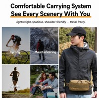 Leichte MOLLE Taktische Hüfttasche Crossbody-Umhängetasche für Outdoor-Sport Angeln Reisen Radfahren Camping Klettern