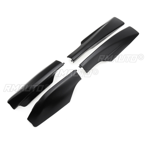 4 Piezas de Cubiertas Protectoras Negras y Plateadas de ABS para Rieles de Techo para TOYOTA RAV4 2007 2008 2009 2010 2011 2012 - Product Image 5