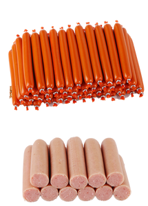 Friandises pour chiens et chats, saucisses au jambon, sans sel ni calcium, friandises pour chiots, mélange de saucisses, mélange d'aliments pour chats, mélange d'aliments pour chiens, boîte de 15 g en gros - Product Image 4