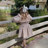 Ensemble de robes assorties pour mère et fille avec fleur maman et bébé vêtements pour maman et moi vêtements de mode en coton tenues pour femmes et filles
