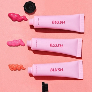 ครีมแต่งหน้าบลัชออนสีชมพูหลอดสีชมพูสีครีมบลัชออนแบบวีแกนกันน้ำ - Product Image 4
