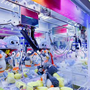 ตู้คีบตุ๊กตาโลหะพรีเมียม 4 ช่องเล่น พร้อมตู้เก็บของ  ใช้เหรียญ  รองรับ<span class=keywords><strong>ภาษา</strong></span>อังกฤษ - Product Image 6