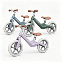Vélo d'équilibre pour enfants CE Kids 12 pouces, 2-6 ans, vélo à pousser rétro, vélo à roulettes léger