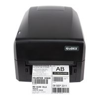 Printer Barcode Thermal Transfer Desktop Godex GE330 4 Inch USB 300DPI Model Ekonomis Tersedia
