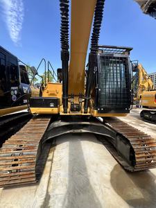 Excavadora de cadenas usada Caterpillar CAT 329D2, amarilla, equipo de construcción motorizado, excavadora con cazo de excavación - Product Image 3