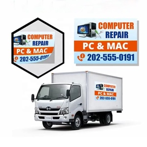 Aimant de <span class=keywords><strong>voiture</strong></span> de camion d'usine de 12 ans pour la publicité de signe magnétique d'autocollant de <span class=keywords><strong>voiture</strong></span> pour l'impression de taille personnalisée d'affaires - Product Image 2
