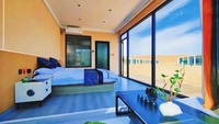 Cápsulas de Glamping de Lujo con Energía Solar, Prefabricadas, con Ventanas Panorámicas, para Uso en Resorts Ecológicos, Casa, Sala de Estar, Parque, Baño