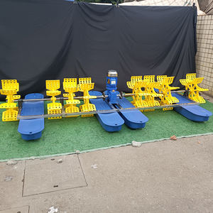 3pk 8-bladige Schoepenwielbeluchter Voor Grote Viskwekerijen, Hoge Zuurstofproductie Beslaat <span class=keywords><strong>1</strong></span> Hectare Vijver Met Ip68 Waterdichte Motor - Product Image 2