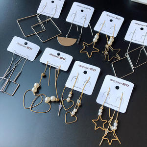 <span class=keywords><strong>Pas</strong></span> <span class=keywords><strong>cher</strong></span> cristal boucle d'oreille lot douzaine mélange mode boucle d'oreille chaude <span class=keywords><strong>à</strong></span> la mode bijoux bisutérus longue gland mode bizuteria boucle d'oreille - Product Image 2