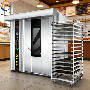 <span class=keywords><strong>Four</strong></span> rotatif automatique industriel pour la cuisson du pain, des brioches et des gâteaux – Équipement de production alimentaire - Product Image 1