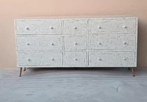 Muebles de Cajones con Incrustaciones de Hueso de Diseño Premium con Diseño Artesanal Atemporal para Decoración del Hogar Disponibles a Precio de Mayoreo - Product Image 5