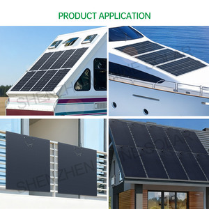 <span class=keywords><strong>Panneau</strong></span> <span class=keywords><strong>solaire</strong></span> flexible HPBC léger à haute efficacité <span class=keywords><strong>100W</strong></span> 120W, film mince à couche complète <span class=keywords><strong>pour</strong></span> <span class=keywords><strong>camping</strong></span>-<span class=keywords><strong>car</strong></span> et balcon - Product Image 4