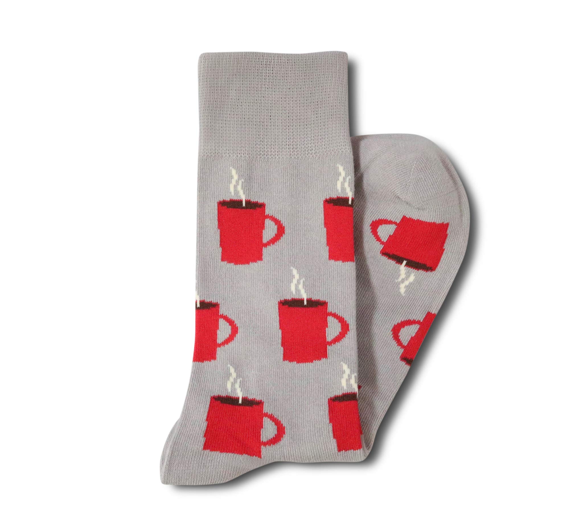 Wholesale Happy Designer Socks Men Polo Dot Coffee Cup Various Patterns Business Dress Socks
