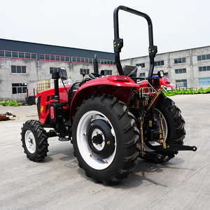 Mini-tracteur agricole compact à chargeur frontal, équipement agricole, motoculteur, quatre roues motrices 4x4, 50 CV, 60 CV - Product Image 1