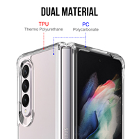 Coque arrière multifonction pour Samsung Galaxy Z Fold 4 7 5 6, compatible avec les modèles Z3 et Z2, originale