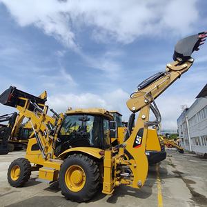 Hot deal High Operating Efficiency Used <b>Cat</b> 420F Backhoe <b>Wheel</b> Loader Second Hand Excavator Loader All-in-one Machine - Product Image 1