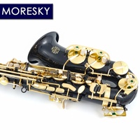 MORESKY Alto Saxophone EB Tone Black E-Flat Wind Instrument Brass & Alloy MAS-102