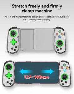 <span class=keywords><strong>Manette</strong></span> de jeu sans fil D7 BT5.<span class=keywords><strong>2</strong></span> extensible avec capteur six axes pour <span class=keywords><strong>PS4</strong></span>, PS3, Switch, <span class=keywords><strong>PC</strong></span>, Android, iOS - Product Image 4