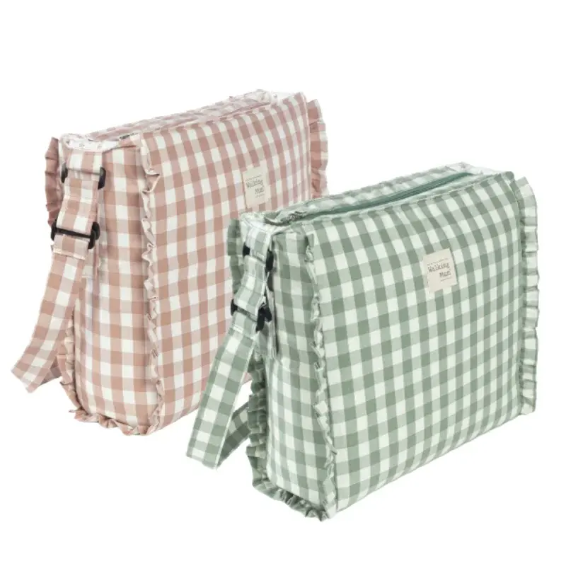 Nuovo Design moda Sport pack borsa personalizzata in Nylon personalizzato borsa a tracolla per le donne Gingham tracolla borsa a tracolla